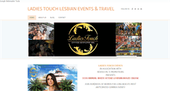 Desktop Screenshot of ladiestouchent.com